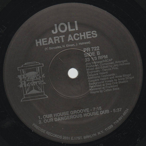 Joli - Heart Aches | Precise Records (PR 722) - 2 Joli - Heart Aches | Precise Records (PR 722) - 2