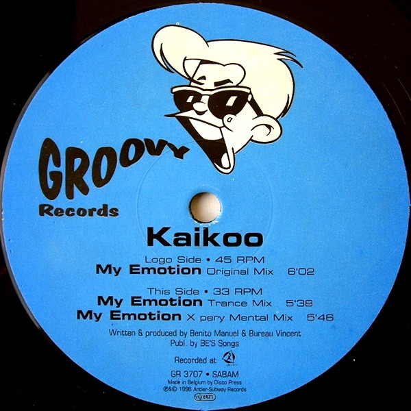 Kaikoo - My Emotion | Groovy Records (GR 3707) - 4