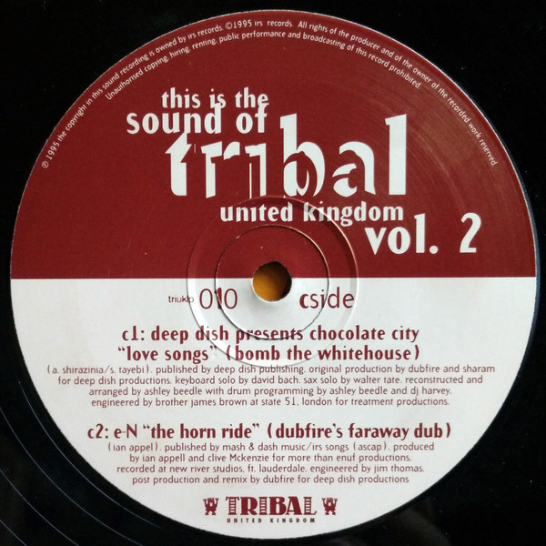 Various - This Is The Sound Of Tribal United Kingdom Volume 2 | TRIBAL United Kingdom (triuklp 010) - 4 Various - This Is The Sound Of Tribal United Kingdom Volume 2 | TRIBAL United Kingdom (triuklp 010) - 4