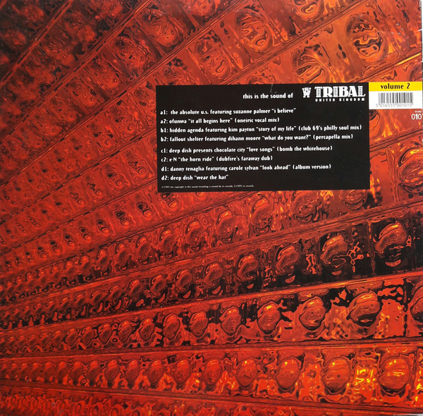 Various - This Is The Sound Of Tribal United Kingdom Volume 2 | TRIBAL United Kingdom (triuklp 010) - 6 Various - This Is The Sound Of Tribal United Kingdom Volume 2 | TRIBAL United Kingdom (triuklp 010) - 6
