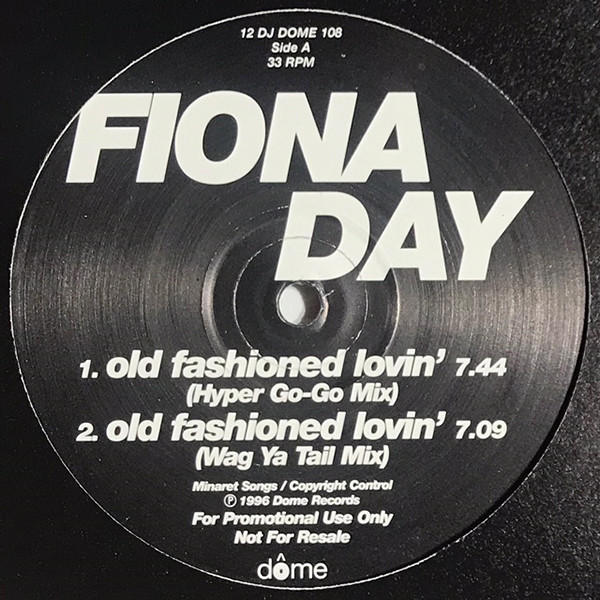 Fiona Day - Old Fashioned Lovin' | Dome Records (12 DJ DOME 108)