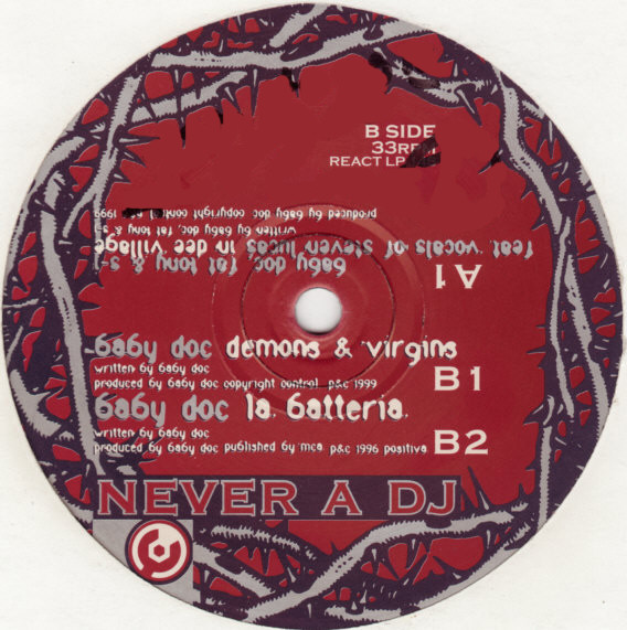 Baby Doc - Never A DJ | React (REACT LP 148)