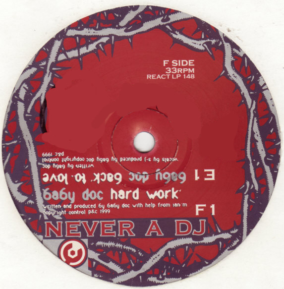 Baby Doc - Never A DJ | React (REACT LP 148) - 3