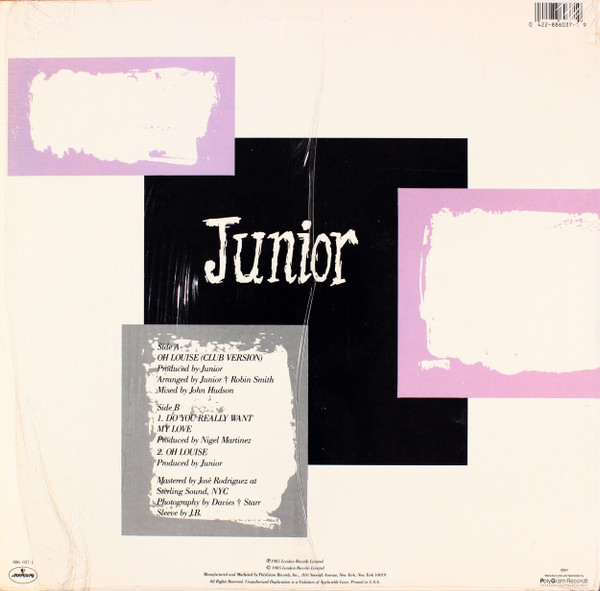 Junior - Oh Louise | Mercury (886 037-1) - 2