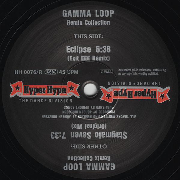 Gamma Loop - The Remix Collection | Hyper Hype (HH 0076R) - 4 Gamma Loop - The Remix Collection | Hyper Hype (HH 0076R) - 4