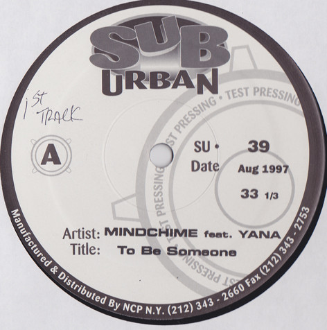 Mindchime Feat. Yana - To Be Someone | Sub-Urban (SU • 39) - main