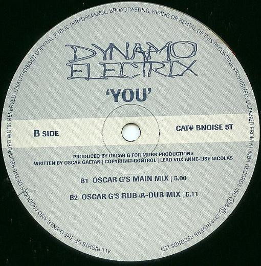 Dynamo Electrix - You | Reverb Records (BNOISE 5T) - 2