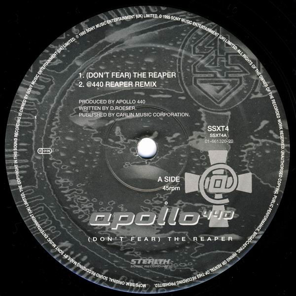 Apollo 440 - (Don't Fear) The Reaper | Stealth Sonic Recordings (SSXT4) - 3 Apollo 440 - (Don't Fear) The Reaper | Stealth Sonic Recordings (SSXT4) - 3