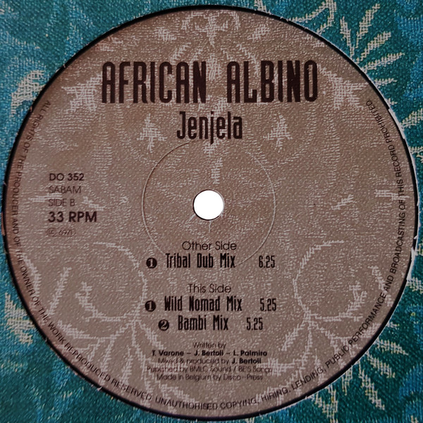 African Albino - Jenjela | Dance Opera (DO 352) - 2 African Albino - Jenjela | Dance Opera (DO 352) - 2