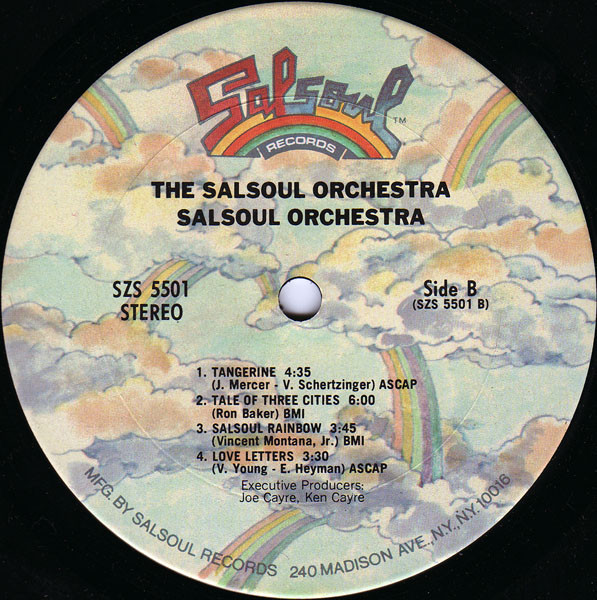 The Salsoul Orchestra - Salsoul Orchestra | Salsoul Records (SZS 5501) - 4 The Salsoul Orchestra - Salsoul Orchestra | Salsoul Records (SZS 5501) - 4