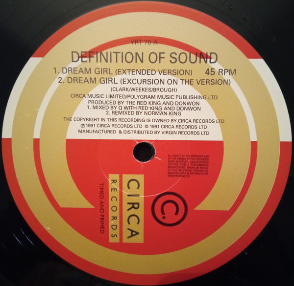 Definition Of Sound - Dream Girl | Circa (YRT 70) - 3 Definition Of Sound - Dream Girl | Circa (YRT 70) - 3