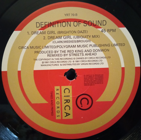 Definition Of Sound - Dream Girl | Circa (YRT 70) - 4 Definition Of Sound - Dream Girl | Circa (YRT 70) - 4