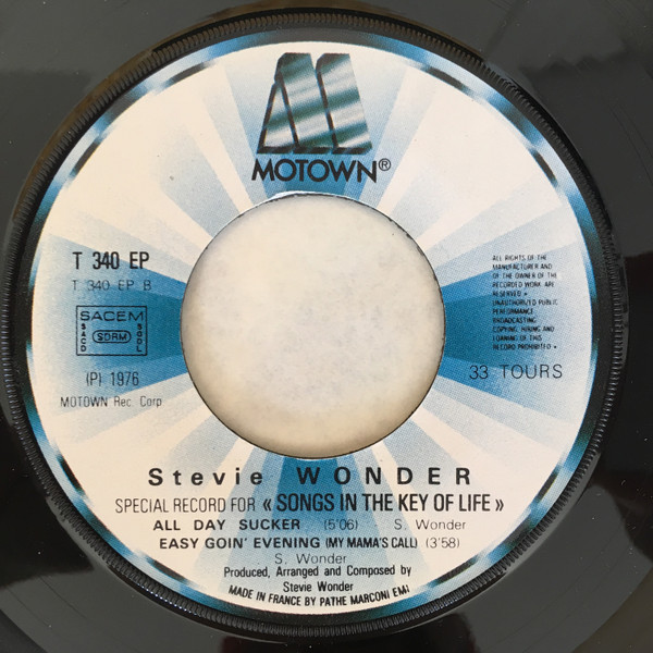 Stevie Wonder - Songs In The Key Of Life | Motown (2 C168-97900/1) - 10 Stevie Wonder - Songs In The Key Of Life | Motown (2 C168-97900/1) - 10