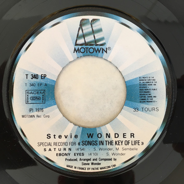 Stevie Wonder - Songs In The Key Of Life | Motown (2 C168-97900/1) - 9 Stevie Wonder - Songs In The Key Of Life | Motown (2 C168-97900/1) - 9