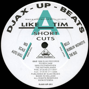 Like A Tim - Short Cuts | Djax-Up-Beats (DJAX-UP-251)
