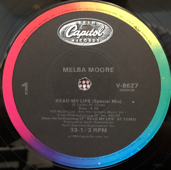 Melba Moore - Read My Lips | Capitol Records (V-8627) - 2 Melba Moore - Read My Lips | Capitol Records (V-8627) - 2