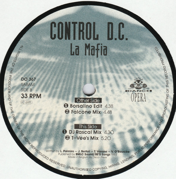 Control D.C. - La Mafia | Dance Opera (DO 367) - 2