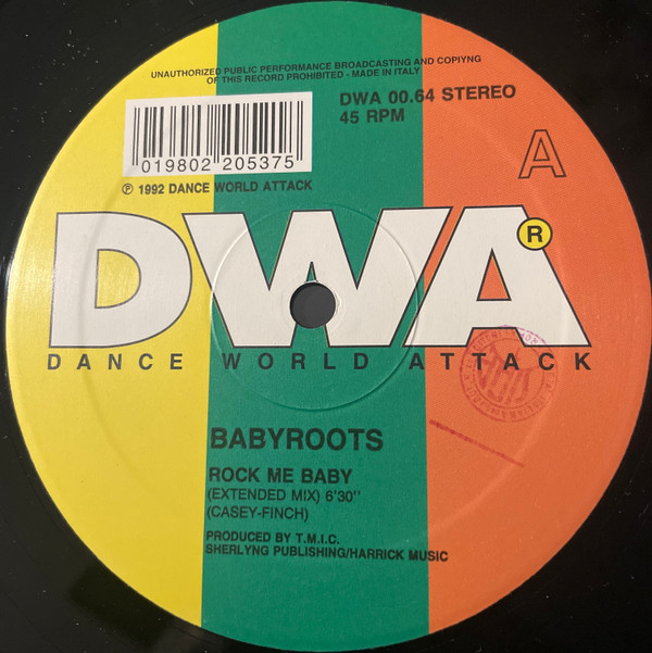 Babyroots - Rock Me Baby | DWA (Dance World Attack) (DWA 00.64) - 2 Babyroots - Rock Me Baby | DWA (Dance World Attack) (DWA 00.64) - 2