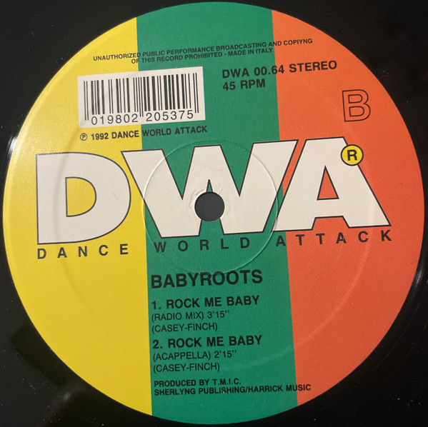 Babyroots - Rock Me Baby | DWA (Dance World Attack) (DWA 00.64) - 3 Babyroots - Rock Me Baby | DWA (Dance World Attack) (DWA 00.64) - 3