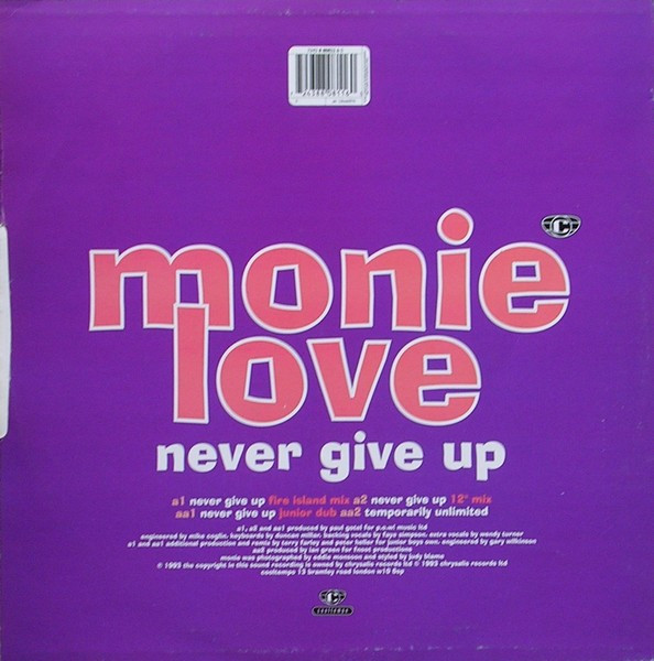 Monie Love - Never Give Up | Cooltempo (12cool276) - 2 Monie Love - Never Give Up | Cooltempo (12cool276) - 2