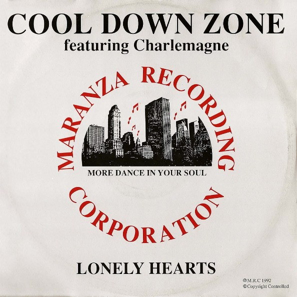 Cool Down Zone Featuring Charlemagne - Lonely Hearts | Maranza Records Corporation (SOB05) - main Cool Down Zone Featuring Charlemagne - Lonely Hearts | Maranza Records Corporation (SOB05) - main