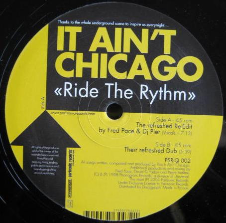 It Ain't Chicago - Ride The Rythm | Square Roots (PSR-Q 002)
