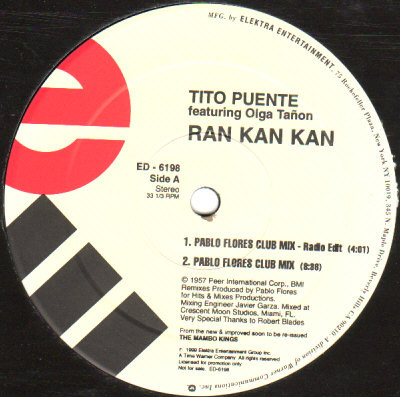 Tito Puente - Ran Kan Kan | Elektra (ED 6198) - 3 Tito Puente - Ran Kan Kan | Elektra (ED 6198) - 3
