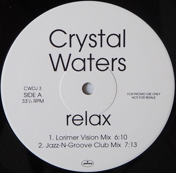 Crystal Waters - Relax | Mercury (CWDJ 3) - main