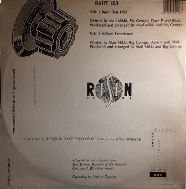 Mad Mikki And The Scientists Of Sounds - Burn That Dial | Risin Records (RAHT 103) - 2
