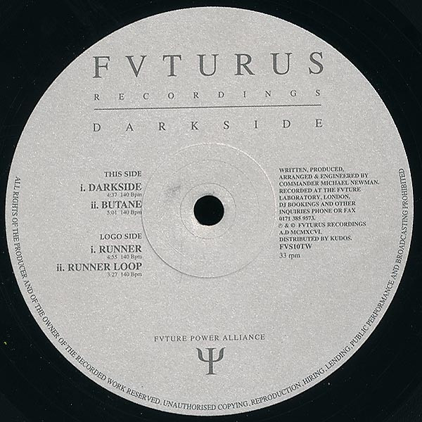 Darkside - Darkside | Fvturus Recordings (FVS10TW) - main
