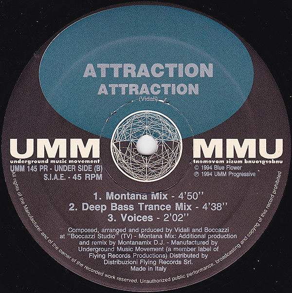 Attraction - Attraction | UMM (UMM 145 PR) - 2
