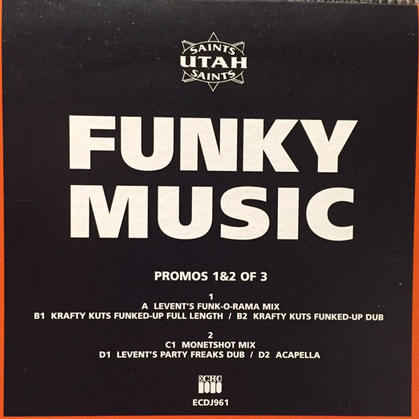 Utah Saints - Funky Music | Echo (ECDJ961) - 2 Utah Saints - Funky Music | Echo (ECDJ961) - 2