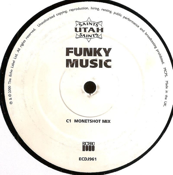 Utah Saints - Funky Music | Echo (ECDJ961) - 5 Utah Saints - Funky Music | Echo (ECDJ961) - 5