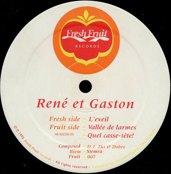 René Et Gaston - L'Eveil | Fresh Fruit Records (Fruit 007) - 2 René Et Gaston - L'Eveil | Fresh Fruit Records (Fruit 007) - 2