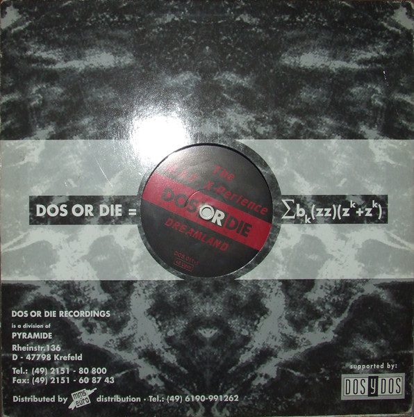 The M.A.F. X-Perience - Dreamland | Dos Or Die Recordings (DOS 011-1) - 4