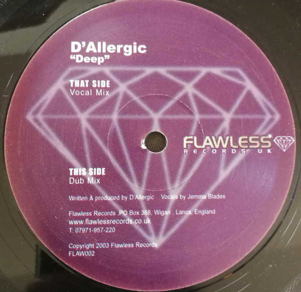 D'Allergic - Deep | Flawless Records (FLAW 002)