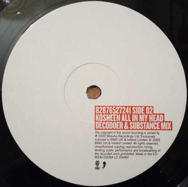 Kosheen - All In My Head | BMG (82876527241) - 4