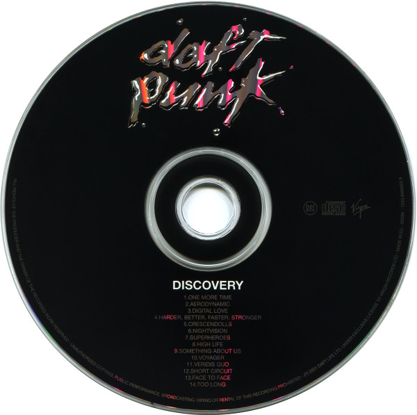 Daft Punk - Discovery | Virgin (8496062) - 3 Daft Punk - Discovery | Virgin (8496062) - 3