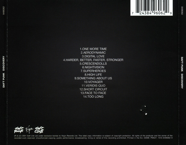 Daft Punk - Discovery | Virgin (8496062) - 2 Daft Punk - Discovery | Virgin (8496062) - 2