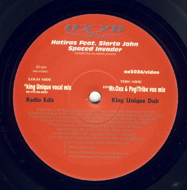 Hatiras - Spaced Invader | Oxyd Records (OX5036/VIDEO) - 2 Hatiras - Spaced Invader | Oxyd Records (OX5036/VIDEO) - 2