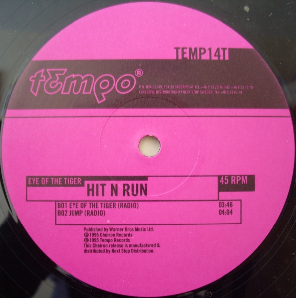 Hit N Run - Eye Of The Tiger | Tempo Records (TEMP14T) - 2 Hit N Run - Eye Of The Tiger | Tempo Records (TEMP14T) - 2