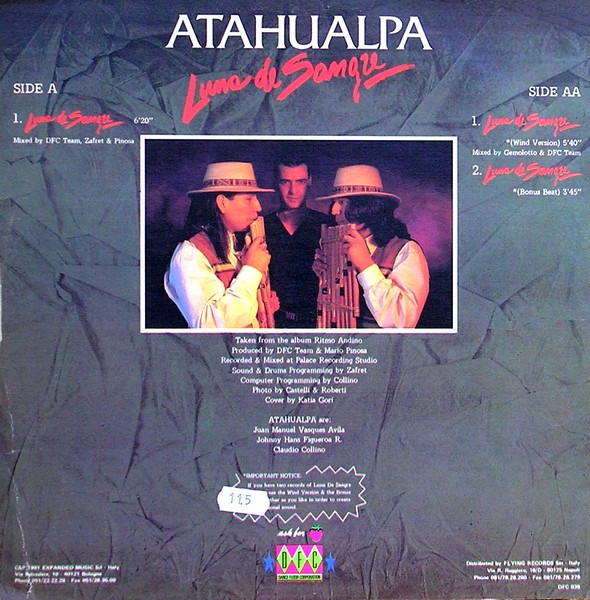 Atahualpa - Luna De Sangre | DFC (DFC 039) - 3 Atahualpa - Luna De Sangre | DFC (DFC 039) - 3
