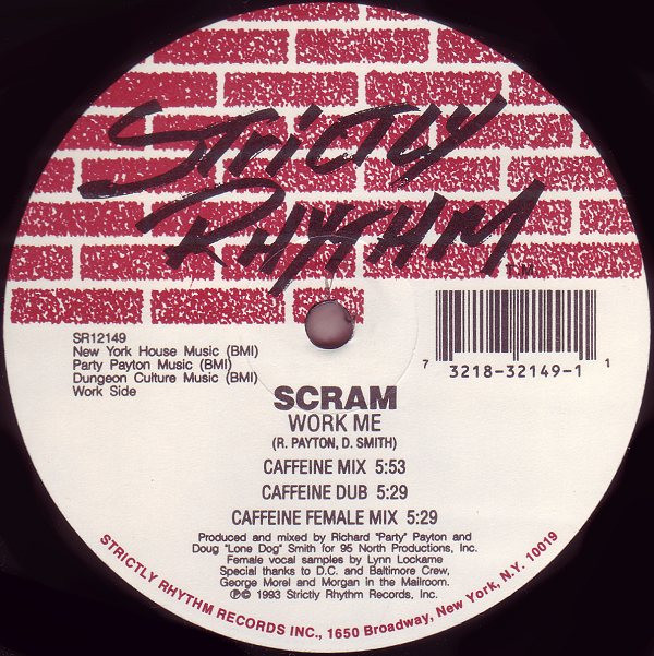 Scram - Jump & Sing / Work Me | Strictly Rhythm (SR12149) - main