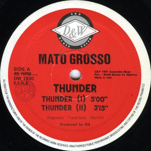 Mato Grosso - Thunder | Dance And Waves (DW 1930) - 3 Mato Grosso - Thunder | Dance And Waves (DW 1930) - 3