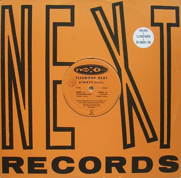 Fishbone Beat - Always (Remix) | Next Records (NTR 014 93) - main Fishbone Beat - Always (Remix) | Next Records (NTR 014 93) - main
