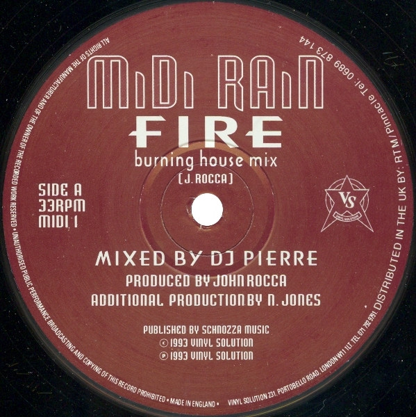 Midi Rain - Fire | Vinyl Solution (MIDI 1) - 3