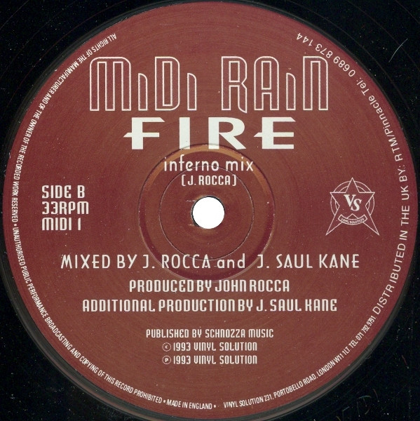 Midi Rain - Fire | Vinyl Solution (MIDI 1) - 4