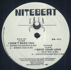 S.A.I.N. - I Don't Need You | Nitebeat (NB 011)