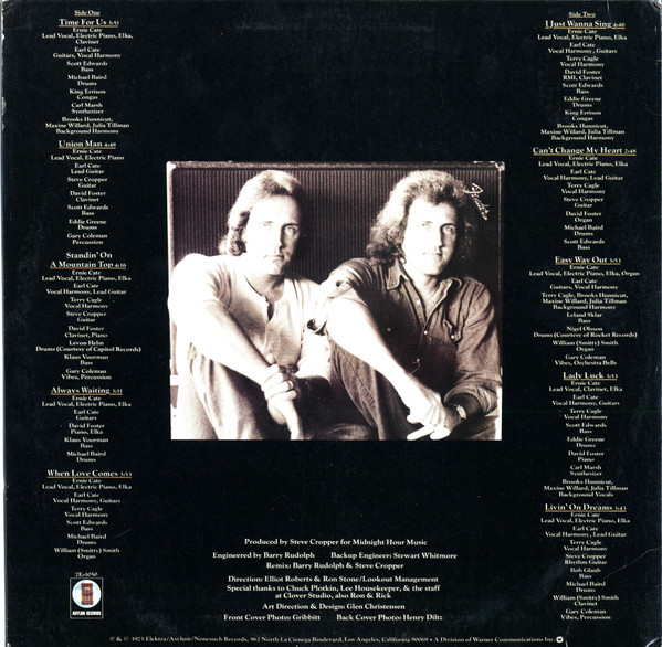 Cate Bros. - Cate Bros. | Asylum Records (7E-1050) - 2