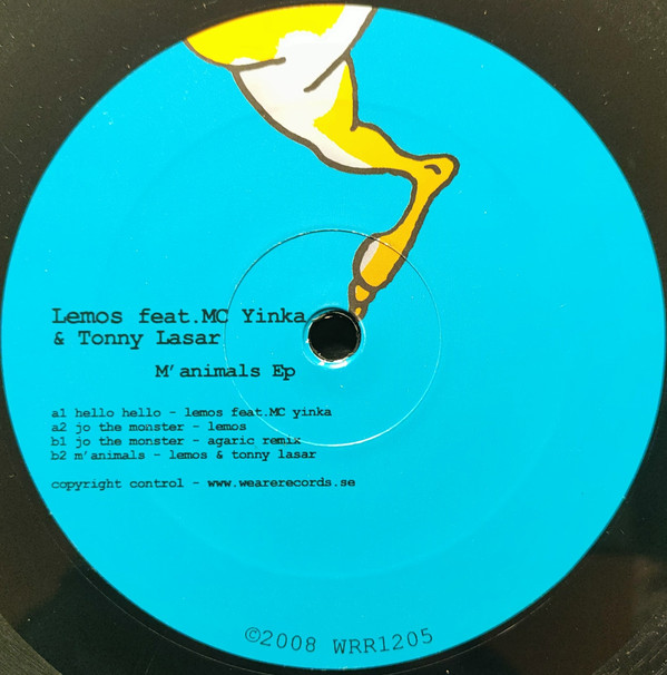 Lemos Feat. MC Yinka & Tonny Lasar - M'animals EP | We Are (WRR1205) - 3 Lemos Feat. MC Yinka & Tonny Lasar - M'animals EP | We Are (WRR1205) - 3